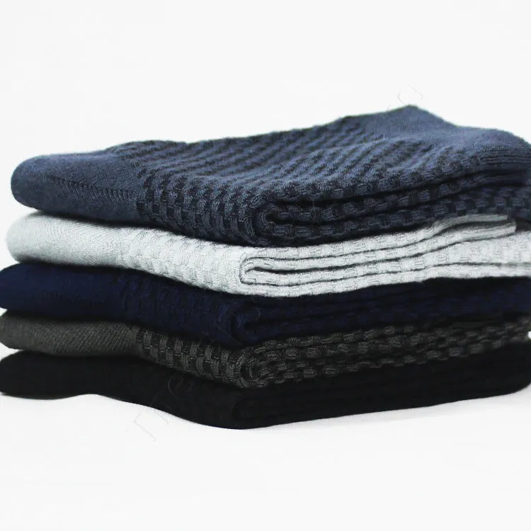 5 Pair Bamboo Fiber Socks for Men. Casual Business