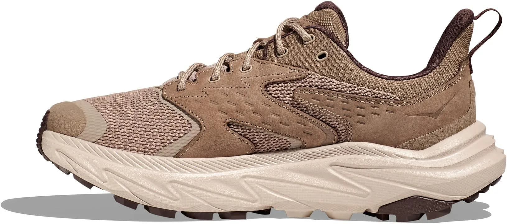 Anacapa 2 Low GTX Hoka Climbing Shoes, Dune/Oxford Tan