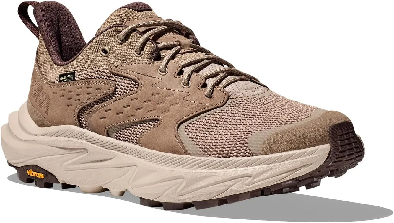 Anacapa 2 Low GTX Hoka Climbing Shoes, Dune/Oxford Tan