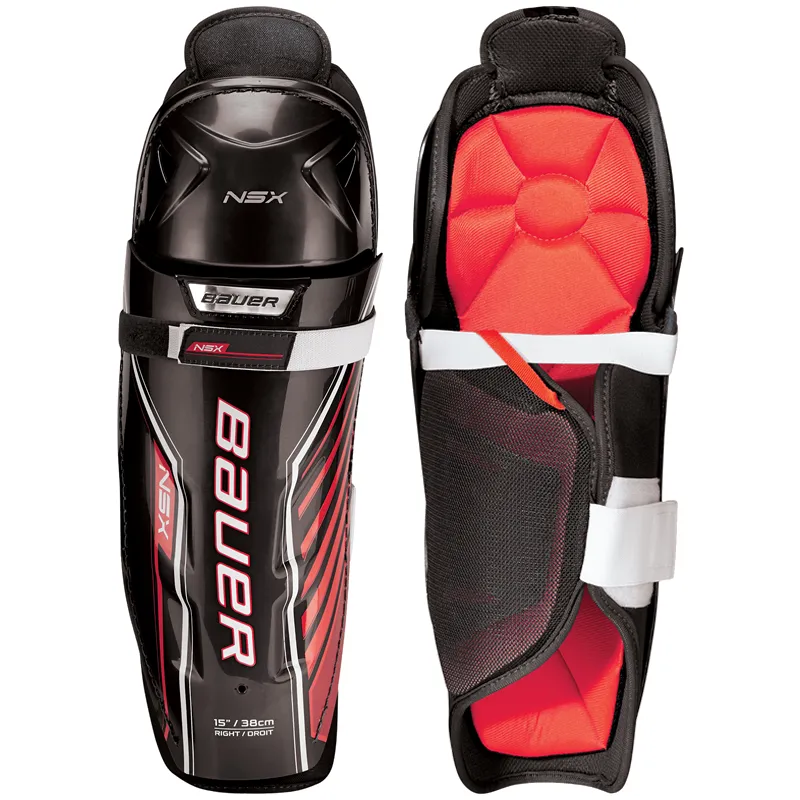 Bauer NSX Shin Guards - JUNIOR