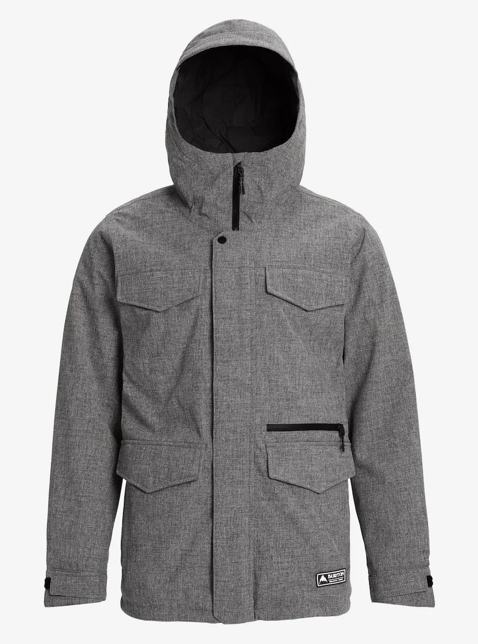 Burton Covert Mens Jacket Bog Heather