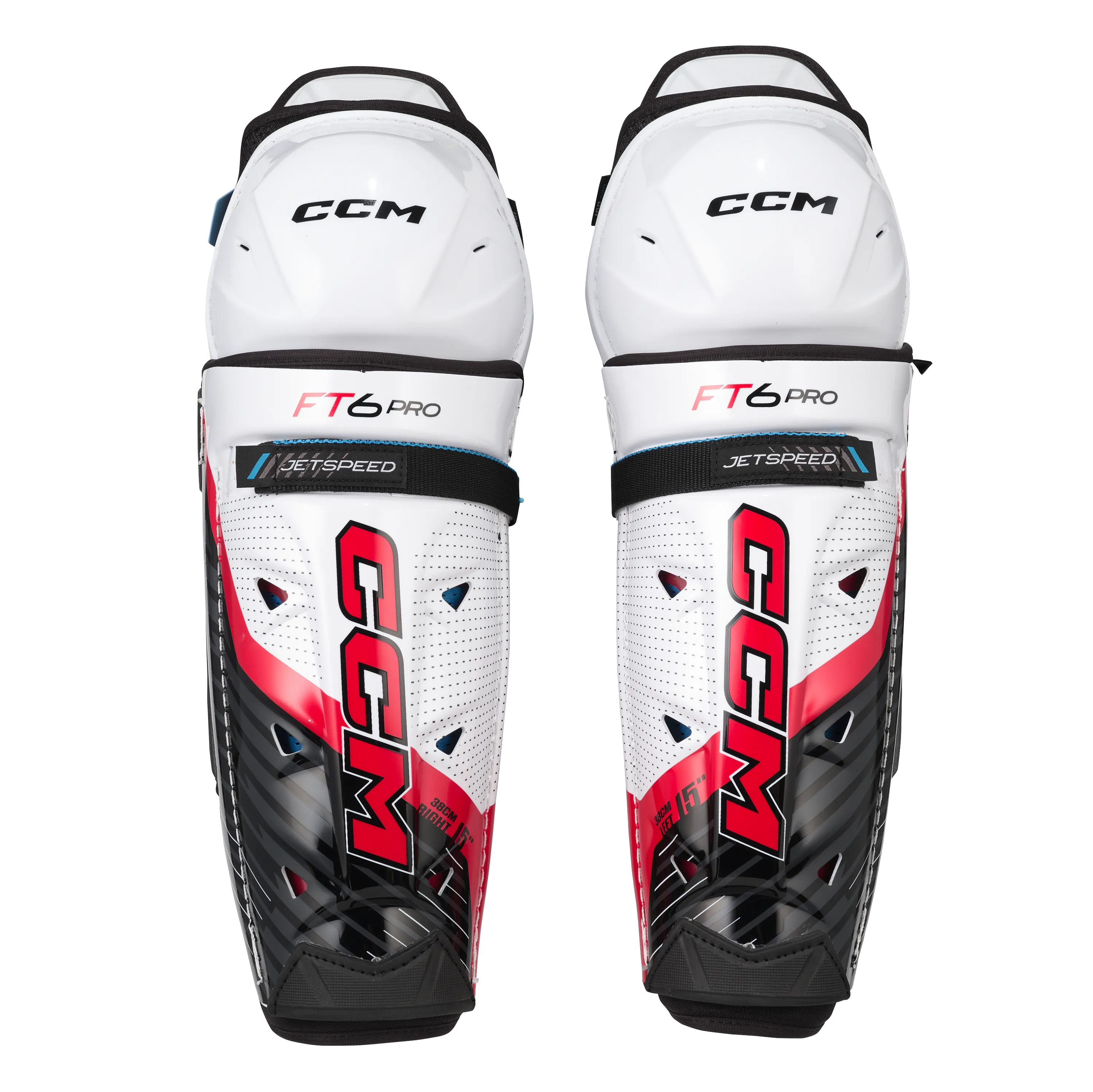 CCM JetSpeed FT6 Pro Senior Shin Guards