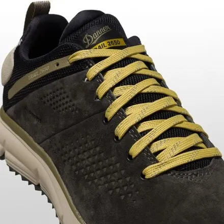 Danner Men's Trail 2650 GTX Hiking Shoes, Black Olive/Flax Yellow