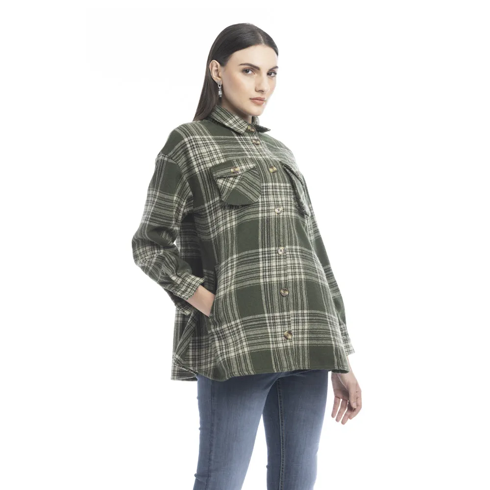 Dawn Plaid Pattern Shirt
