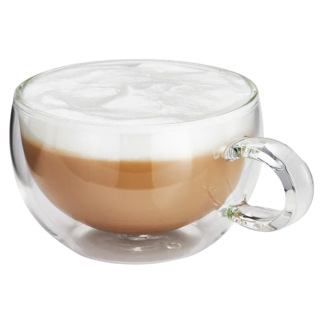 Double Walled Glass Mug, 250ml
