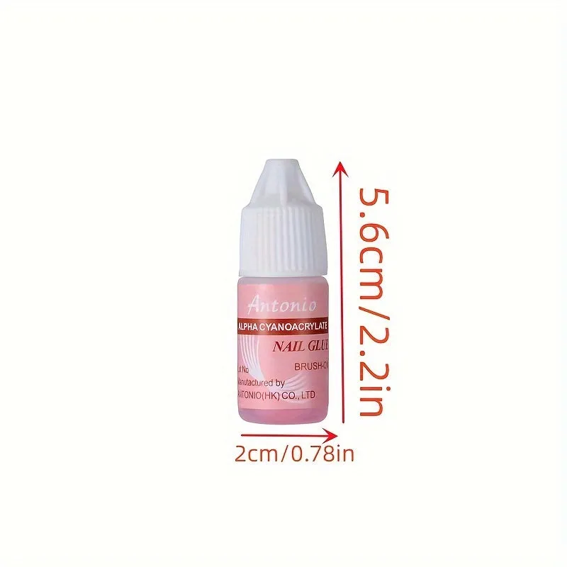 Fastdrying Nail Glue for Manicures with Artificial Tips