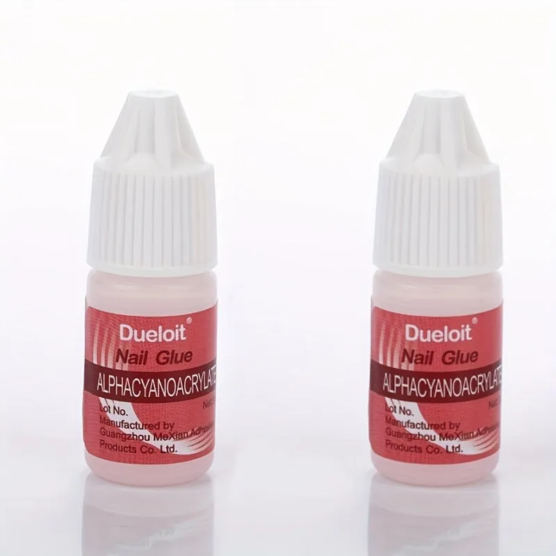 Fastdrying Nail Glue for Manicures with Artificial Tips
