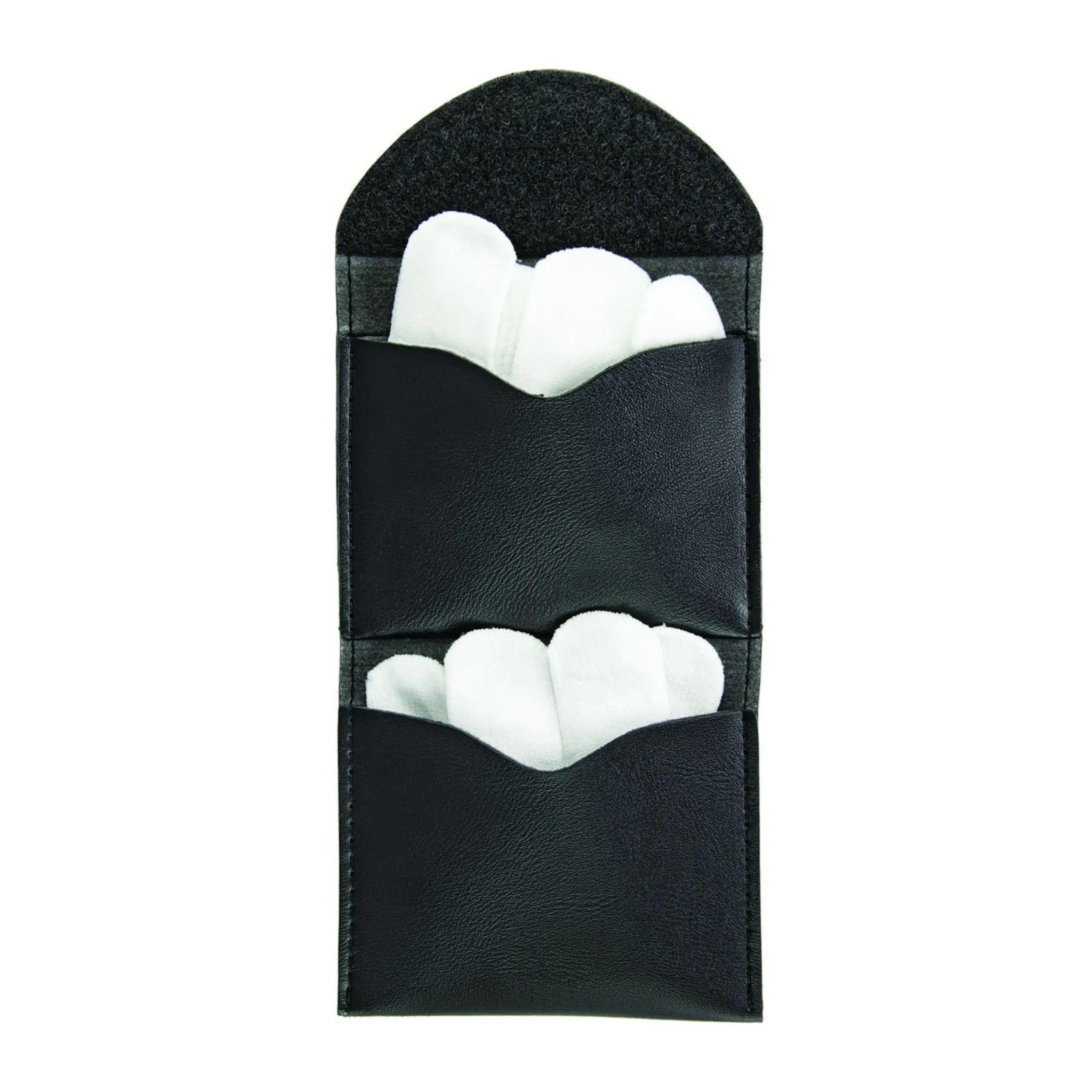Hero's Pride AIRTEK 1482P Double Glove Pouch, Plain, Black, 1 Each