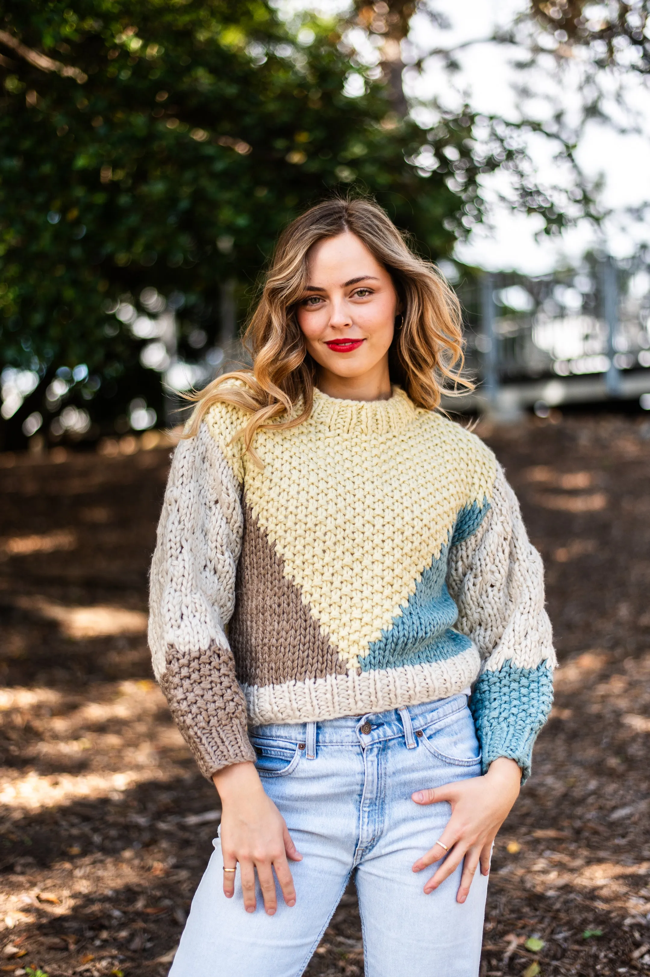 Hyams Handmade Jumper | Lemon