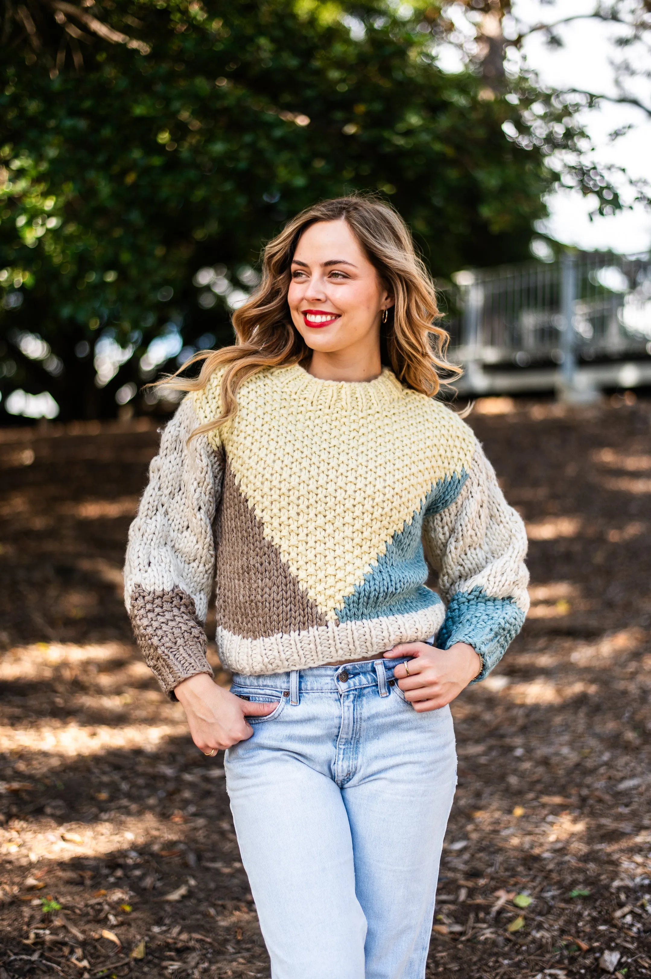 Hyams Handmade Jumper | Lemon