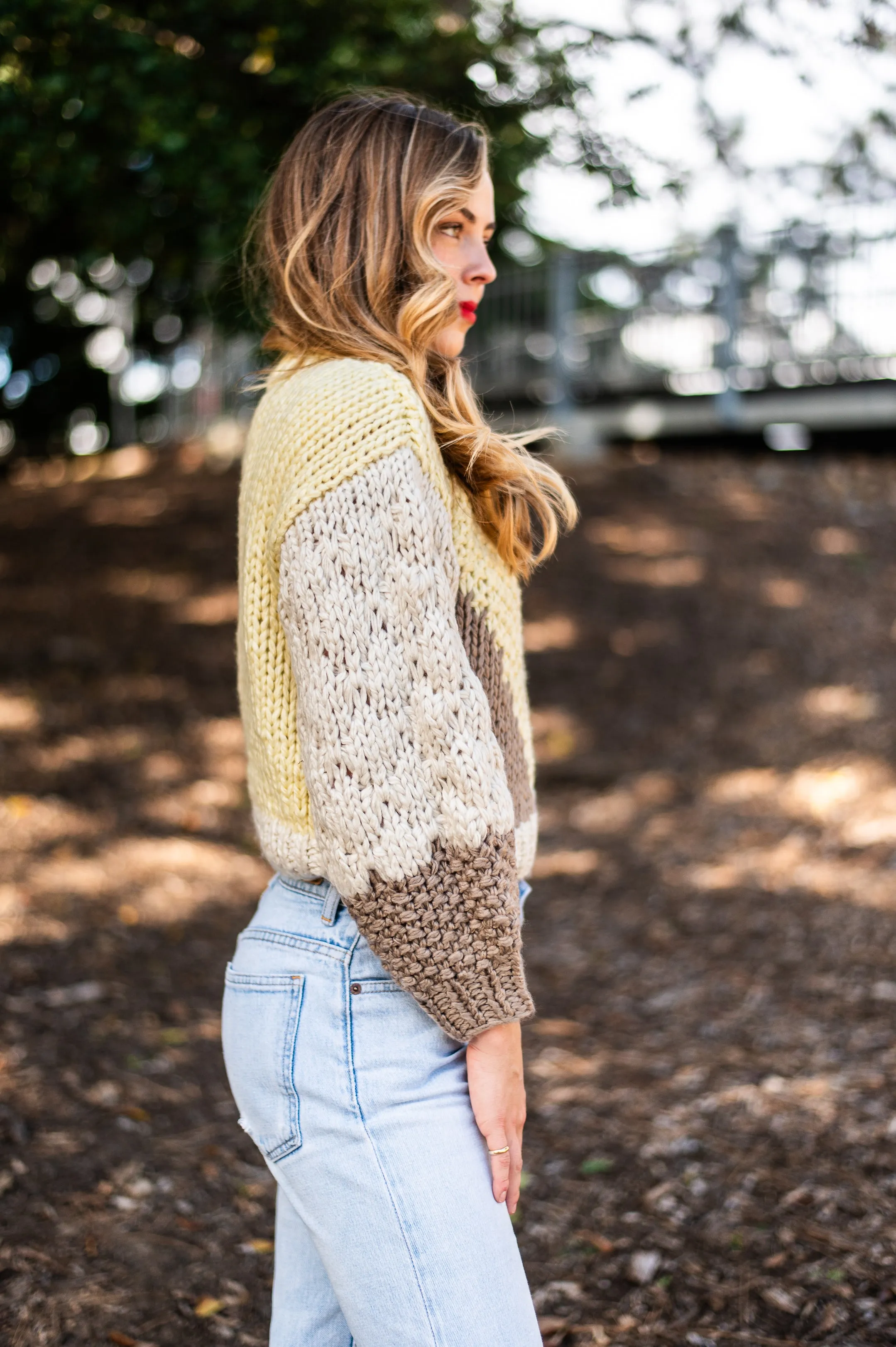 Hyams Handmade Jumper | Lemon