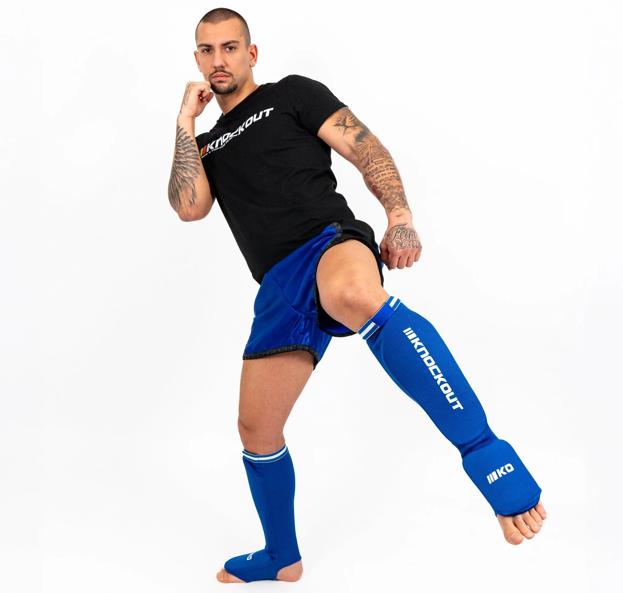 Knockout Cotton Kickboxing V2 Shin Guards