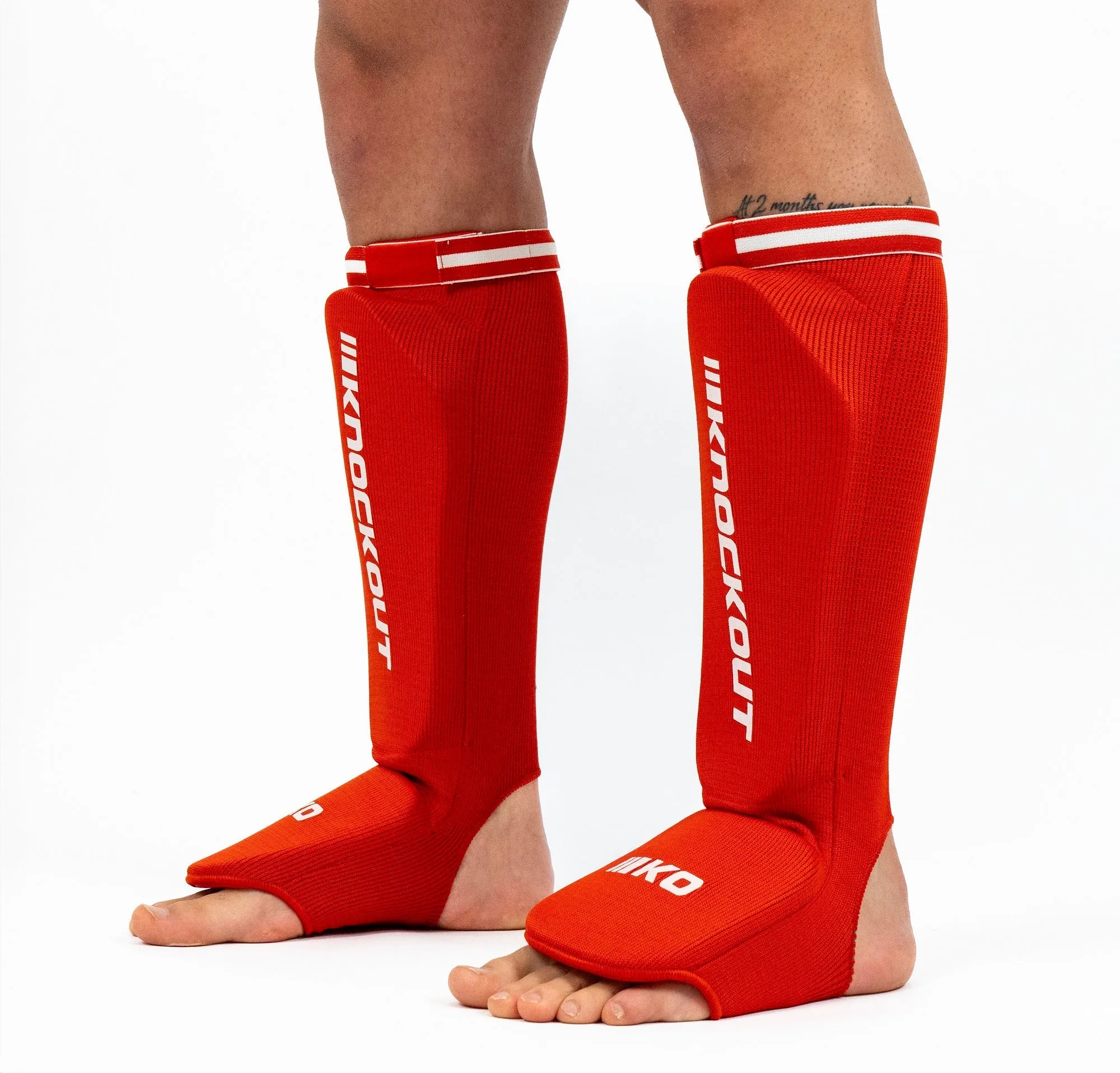 Knockout Cotton Kickboxing V2 Shin Guards