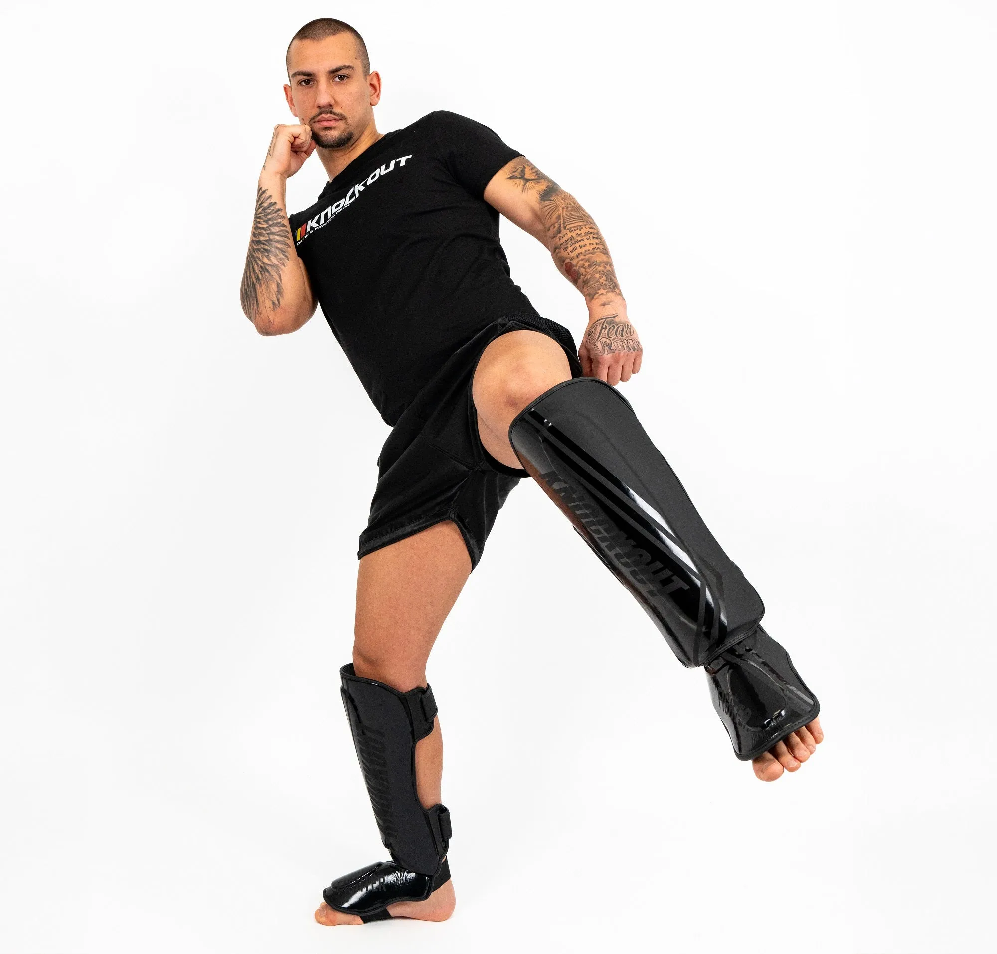 Knockout Fighter 2.0 Kickboxing Shin Guards