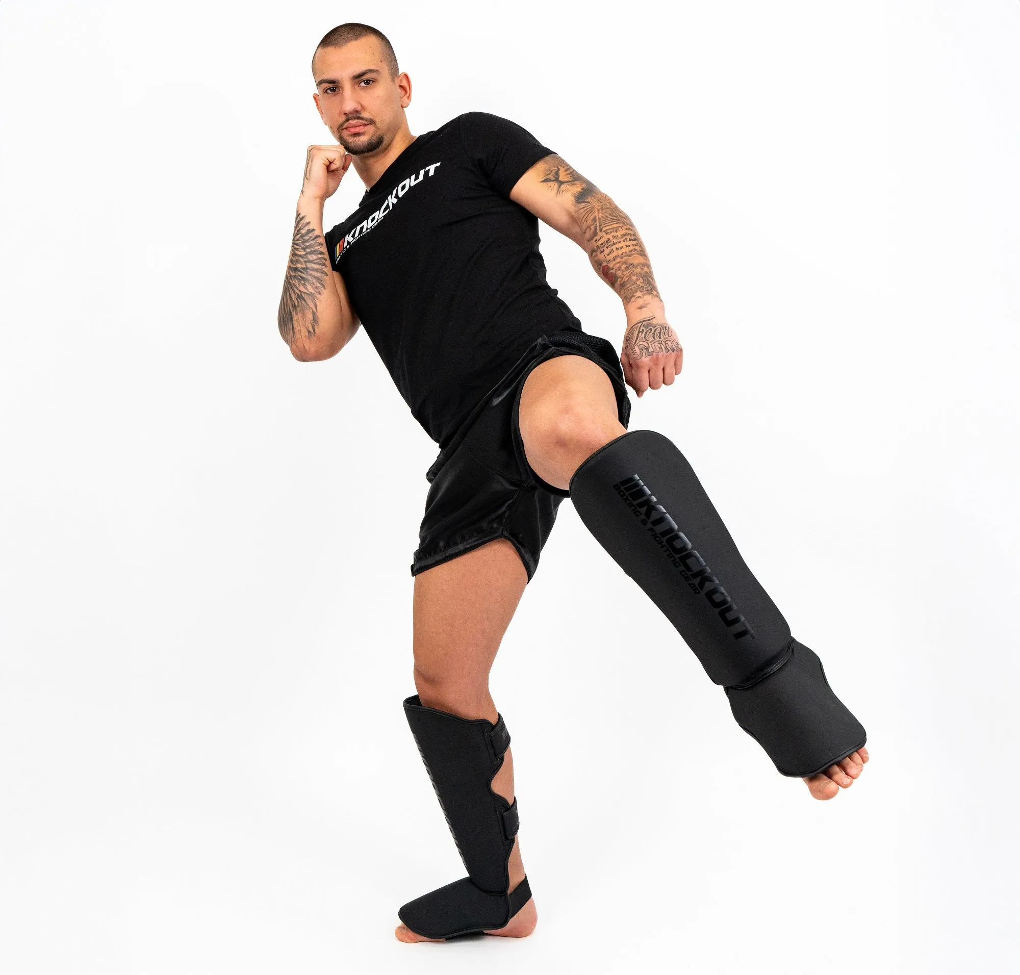 Knockout Kicker Kickboxing Shin Guards