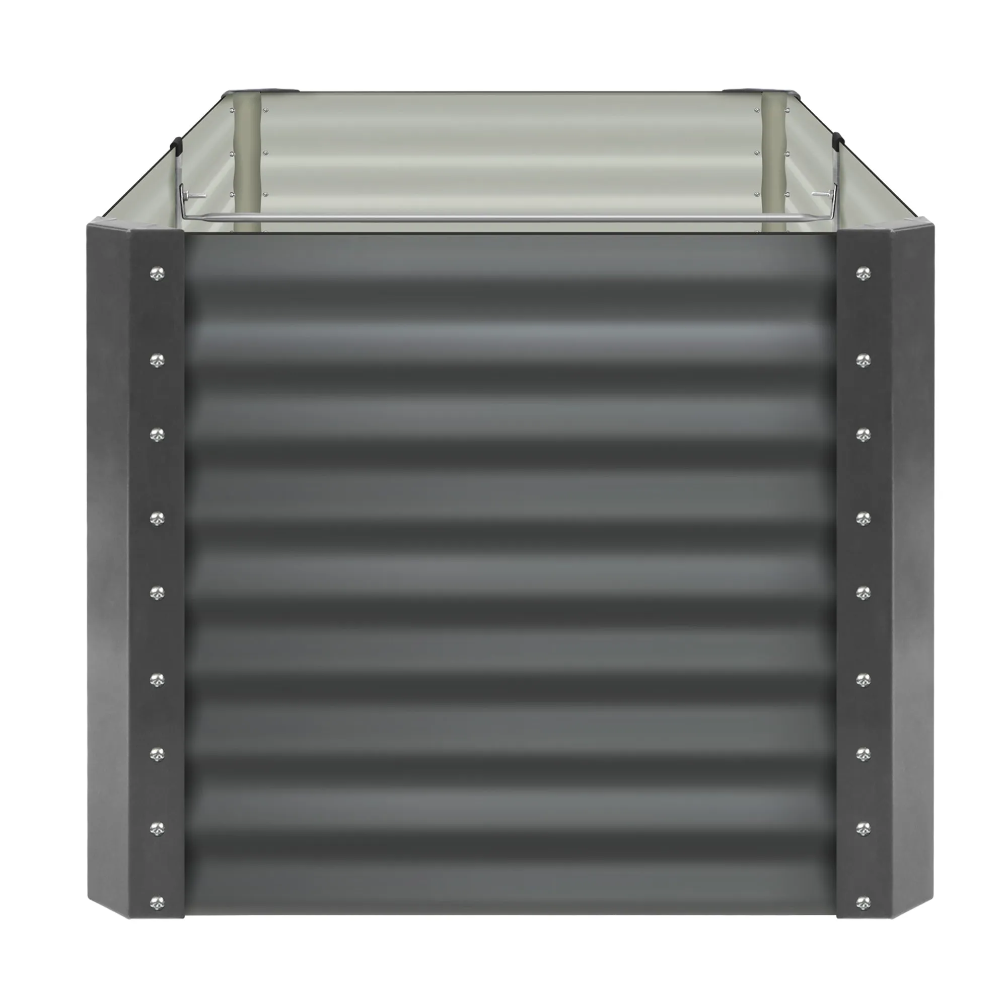 Livsip Raised Garden Bed Kit Instant Planter Galvanised Steel 320x80x73CM