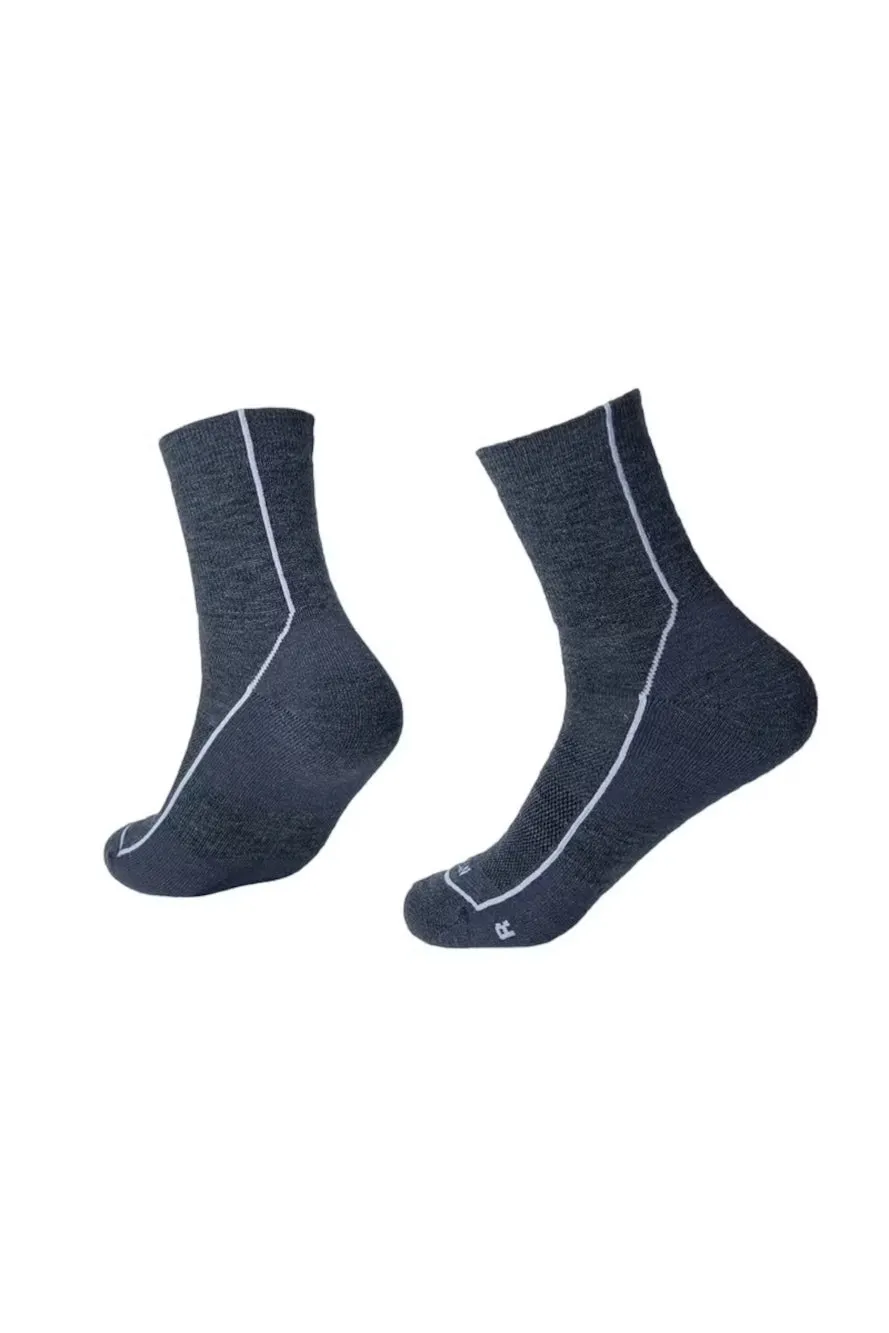 MEDIUM WEIGHT TRAIL socks NGMT2002 SAGE L (44-46) Grey