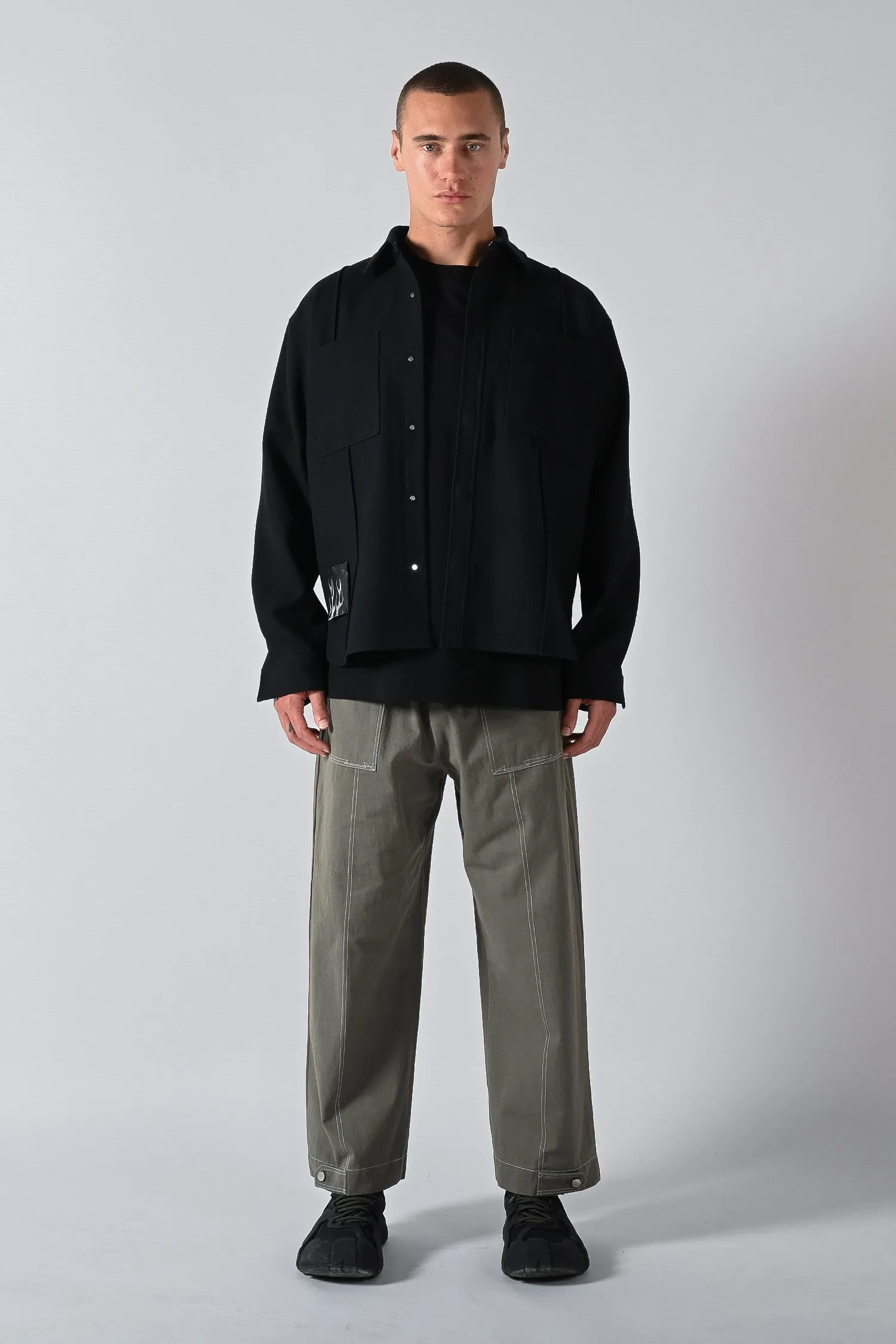 Merino Cross Over Shirt