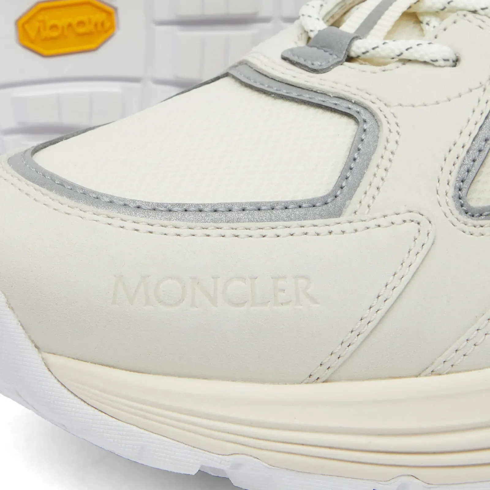 Moncler Lite Runner sneakers, gray-white/cream/gray