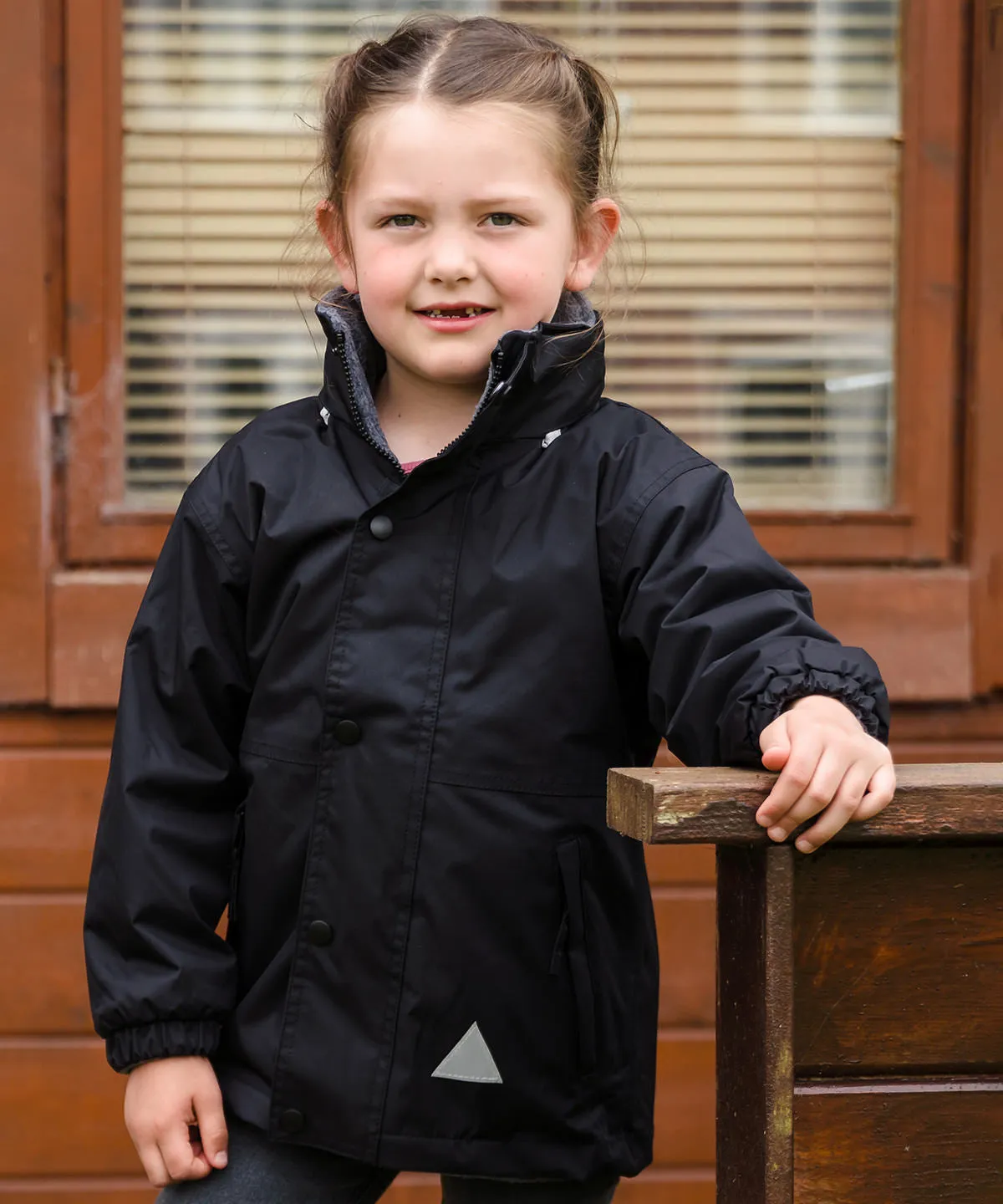 Navy/Navy - Junior/youth reversible StormDri 4000 jacket