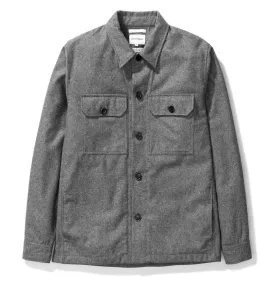 Norse Projects Kyle Wool Shirt – Charcoal Melange