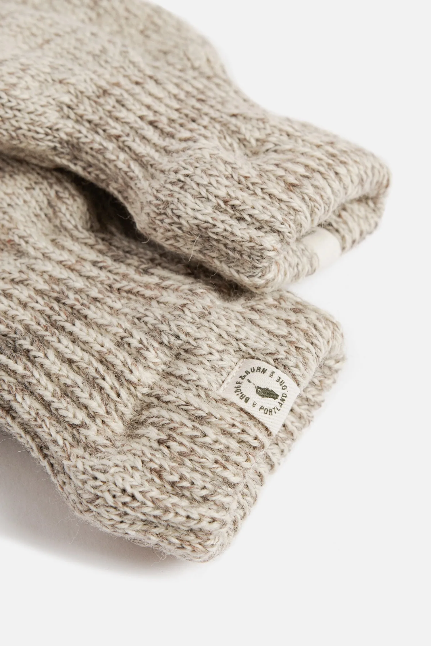 Ragg Wool Lined Glove / Oatmeal