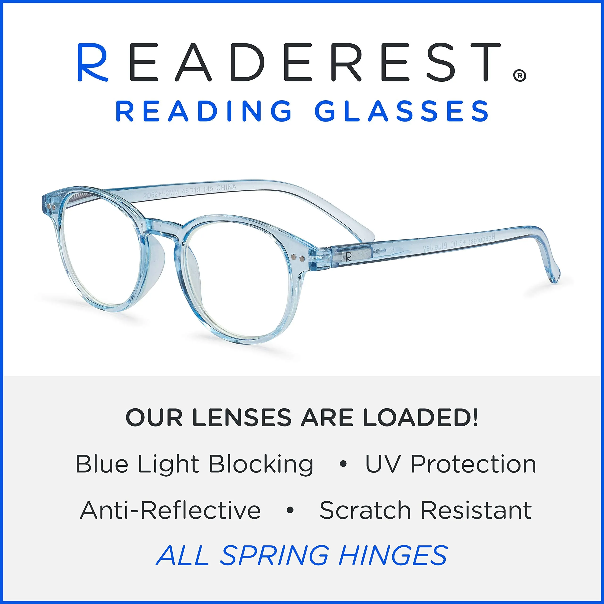 Round-Blue-Light-Blocking-Reading-Glasses-Light-Blue-0-25-Magnification-Computer-Glasses