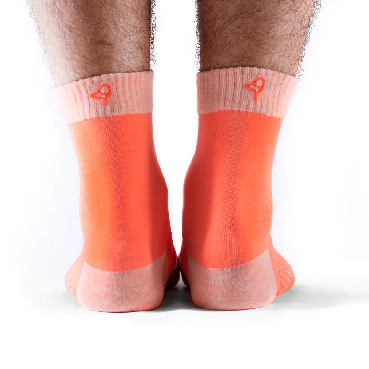 Socks Geometrics Salmon