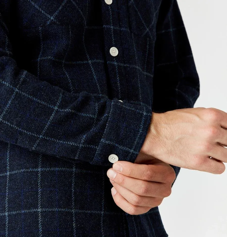 Wax London Whiting Shirt – Shetland Check