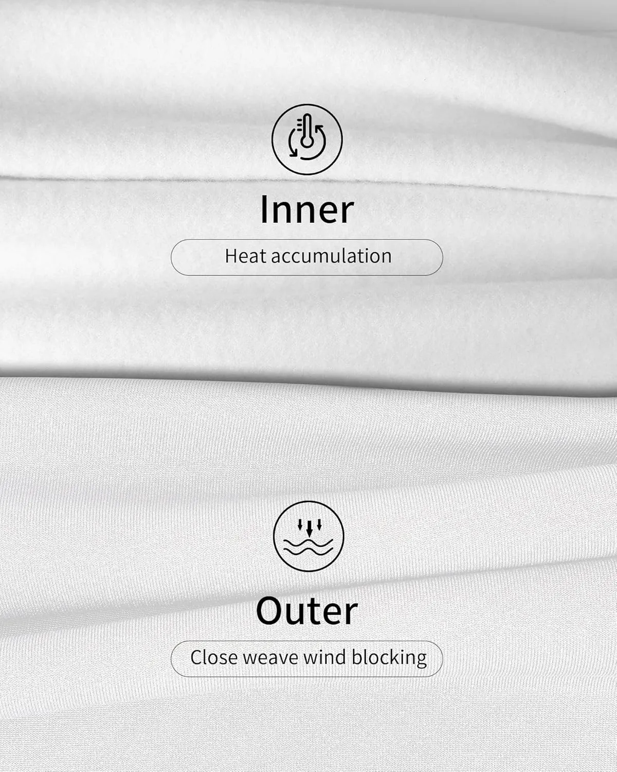 WEERTI Thermal Underwear for Men Long Johns with Fleece Lined, Base Layer Men Cold Weather Top Bottom
