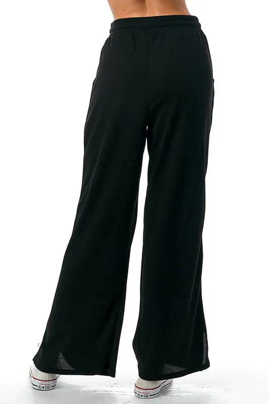Wide Leg Thermal Pant